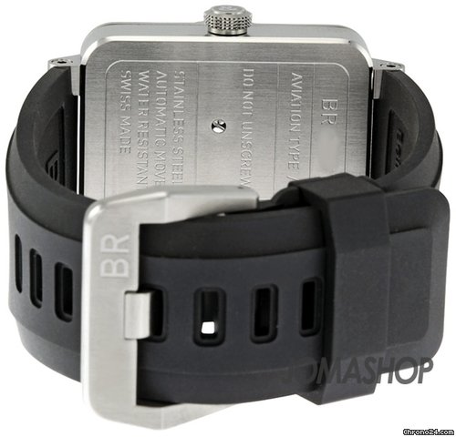replica Bell & Ross Grande Date and Reserve De Marche Automatic Mens Watch BR0390-BL-ST WATCHES 1