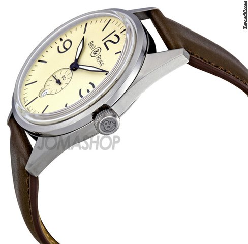 Bell & Ross Vintage Original Cream Dial Automatic Mens Watch BRV123-CRM-ST WATCHES 2
