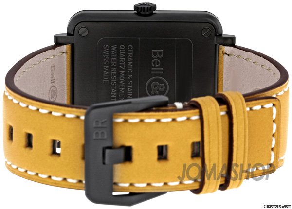 replica Bell & Ross Aviation Heritage Black Dial Ceramic Unisex Watch BRS-HERITAGE WATCHES 1 