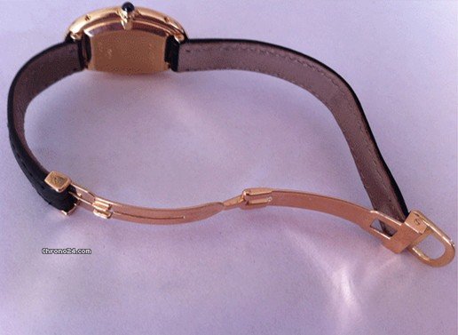 replica Cartier Cartier Bagnoire 18k Pink Gold Large size WATCHES 1