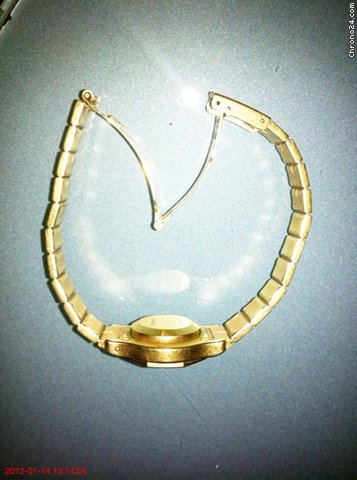 replica Cartier Santos Octogonal Oro para Dama WATCHES 1
