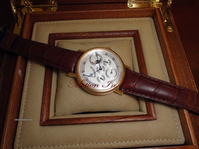replica Breguet CLASSIQUE PERPETUAL CALENDAR MOONPHASE YELLOW GOLD AUTOMATIC WATCHES 1 