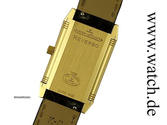 replica Jaeger-LeCoultre Reverso Dame kleines Modell Handaufzug 18kt Gelbgold 33x20mm WATCHES 1 