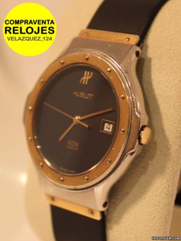 replica Hublot acero y oro 36 mm. WATCHES 1