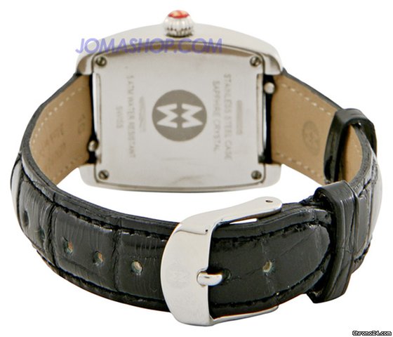Michele Mini Urban Diamond Black Ladies Watch MWW02A000004 WATCHES 2