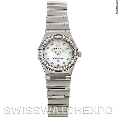 Omega Constellation My Choice Ladies Quartz Mini Watch WATCHES 2