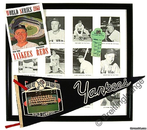 Baume & Mercier Dato-Compax New York Yankees - Team of 1961 18 Kt Gold WATCHES 2