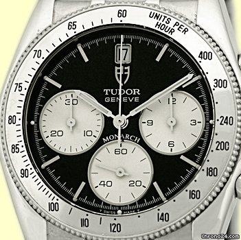 Tudor Certified Pre-Owned Gent's Stainless Steel Monarch Chronograph WATCHES 2