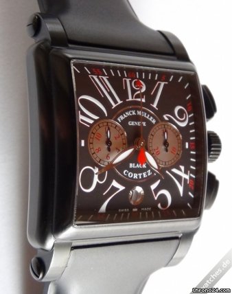 replica Franck Muller Conquistador Cortez - Black 10000 HCC DLC WATCHES 1 