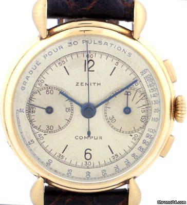 replica Zenith 2 Register Chronograph circa 1930's WATCHES 1 