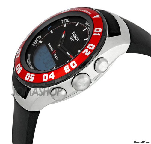 Tissot Sailing Touch Black Dial Mens Watch T0564202705100 WATCHES 2