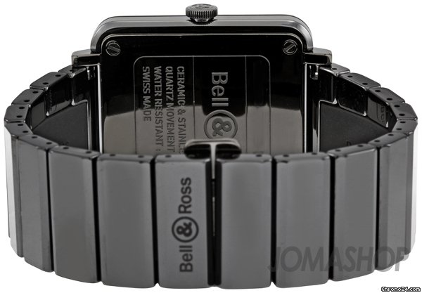 replica Bell & Ross Aviation Black Dial Diamond Unisex Watch BRS-BLKD-CER-PHT WATCHES 1 