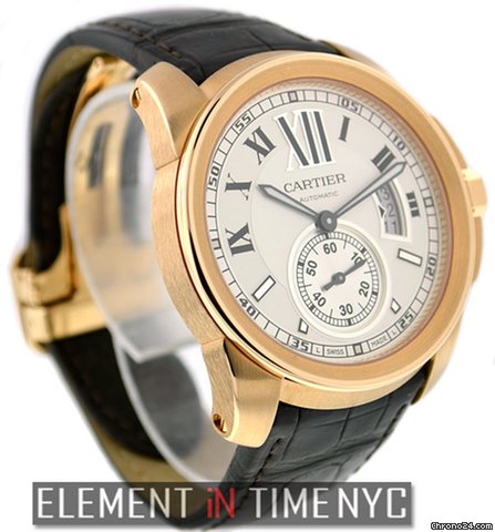 Cartier Calibre 18k Pink Gold W7100009 NIB WATCHES 2