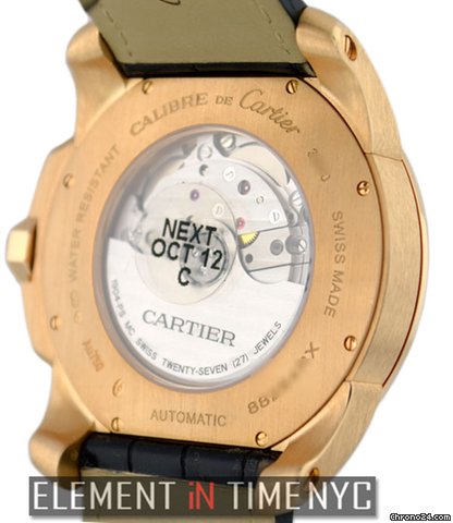 replica Cartier Calibre 18k Pink Gold W7100009 NIB WATCHES 1