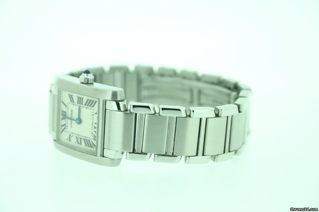 Cartier Tank Francaise Ladies Stainless Steel W51008Q3 2008 WATCHES 2
