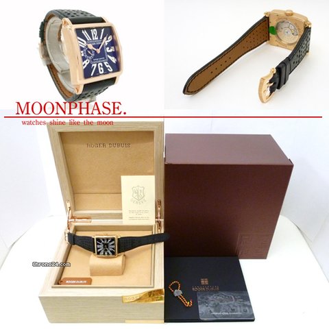 replica Roger Dubuis G34 21 5 9.63 ゴールデンスクエア 34mm RG 黒?アラビアダイヤル Golden Square WATCHES 1