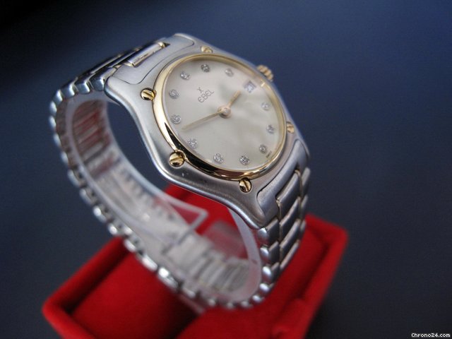 replica Ebel 1911 Lady Stahl/Gold & 11 Diamanten WATCHES 1