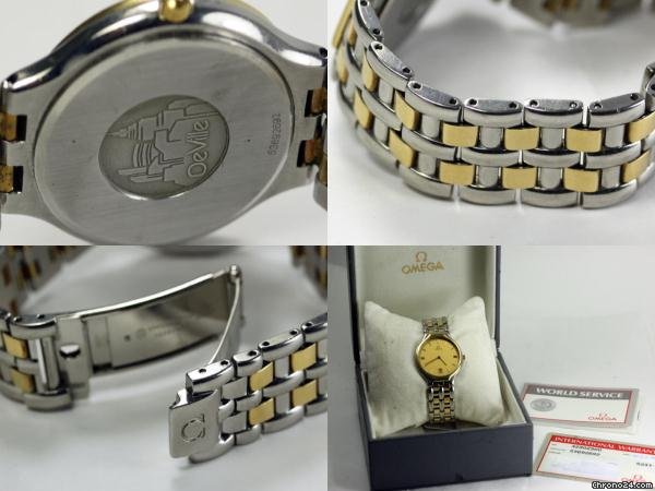 replica Omega de ville symbol acero y oro 42302300 WATCHES 1