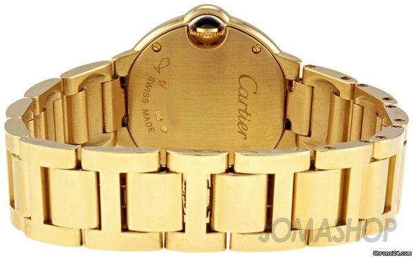 replica Cartier Ballon Bleu de Cartier 18k Yellow Gold Small Watch W69001Z2 WATCHES 1