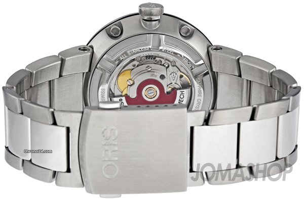 replica Oris TT1 Day Date Black Dial Stainless Steel Automatic Mens Watch 735-7651-4174MB WATCHES 1