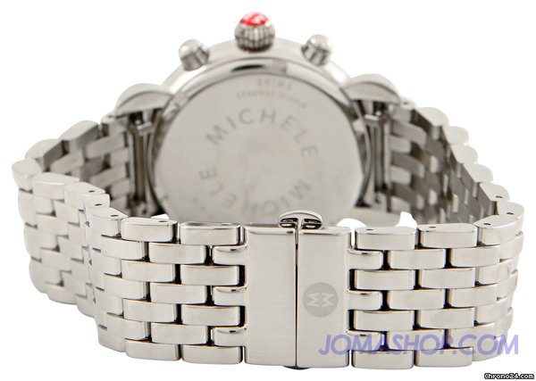 Michele CSX Chronograph Steel Midsize Watch MWW03C000126 WATCHES 2