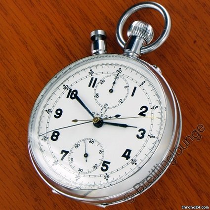 replica Omega Split Second CHRONOGRAPH POCKET WATCH Rattrapante WATCHES 1 
