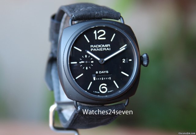 Panerai PAM 384 Radiomir 8 day Ceramic Special Ed. WATCHES 2