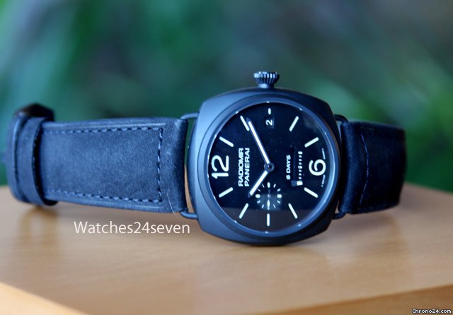 replica Panerai PAM 384 Radiomir 8 day Ceramic Special Ed. WATCHES 1
