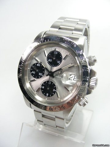 Tudor Oysterdate chronographe cadran silver complet acier WATCHES 2