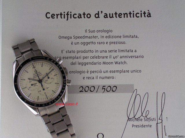 Omega Speedmaster "Special Italy" Limited Edition WATCHES 2