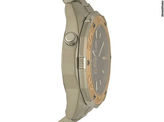 replica TAG Heuer Aquaracer 500m Caliber 5 Stahl/Rosegold 43mm WATCHES 1 