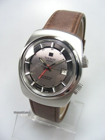 Tissot Navigator Sonorous reveil cadran ardoise WATCHES 2