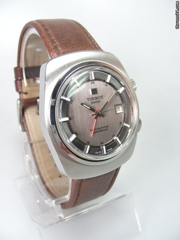 replica Tissot Navigator Sonorous reveil cadran ardoise WATCHES 1