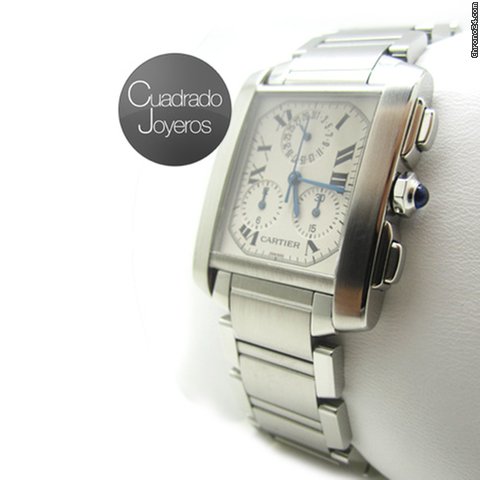 replica Cartier Tank Francaise Chrono WATCHES 1 