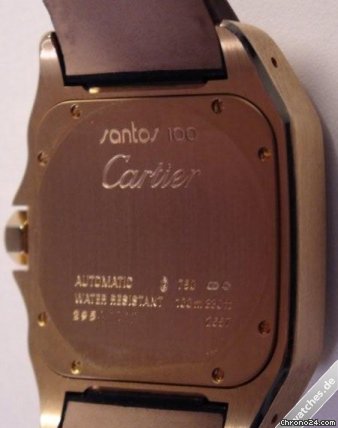Cartier Santos 100 - W20071Y1 WATCHES 2