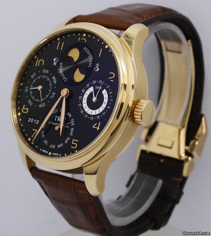 IWC Ewiger Kalender Rotgold Ref.5021 mit B+P WATCHES 2