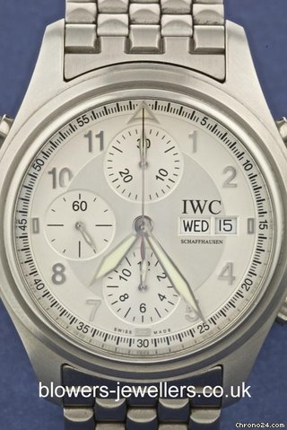 IWC Pilots Spitfire Double Chronograph Automatic IW3713-43 WATCHES 2