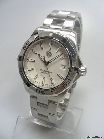 TAG Heuer Aquaracer plongee 300m complet acier cadran silver WATCHES 2