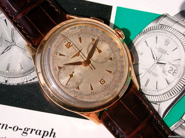 Longines Chronograph Kaliber 30CH in 18k Rosegold WATCHES 2