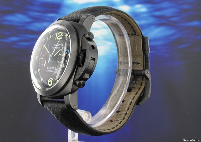 Panerai 1950 Regatta Rattrapante PVD WATCHES 2