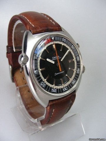 replica Omega Seamaster chronostop regate acier/cuir WATCHES 1