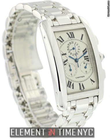 Cartier Tank Americaine Chronoflex W26033L1 B+P WATCHES 2