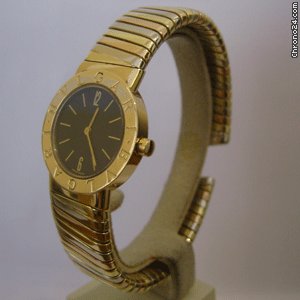 replica Bulgari TUBOGAS 3 TONE -YELLOW-WHiTE-ROSE GOLD WATCHES 1
