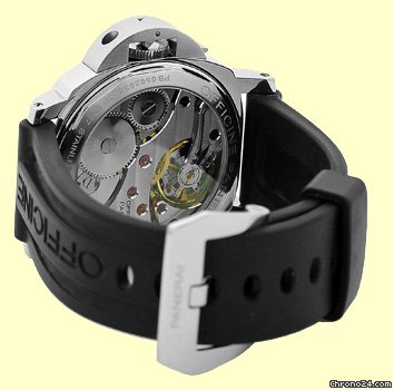 replica Panerai Gent's Stainless Steel PAM 111 Luminor Marina Strapwatch WATCHES 1