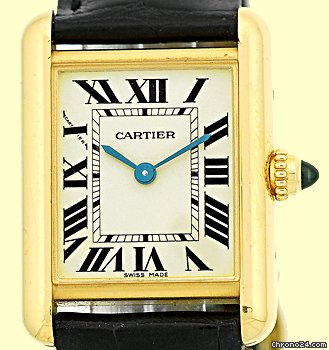 Cartier Classic Louis Cartier Tank Strapwatch WATCHES 2