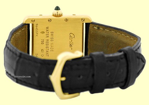 replica Cartier Classic Louis Cartier Tank Strapwatch WATCHES 1