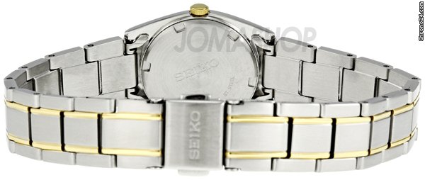 replica Seiko White Dial Two-tone Stainless Steel Ladies Watch SXA118 WATCHES 1 