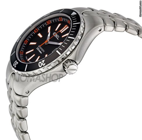 Ebel Sportwave Diver Black Dial Ceramic Bezel Mens Watch 1215461 WATCHES 2