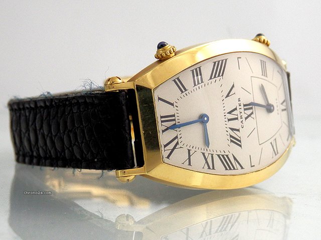 replica Cartier Twin Time in 18K/750 Gelbgold WATCHES 1