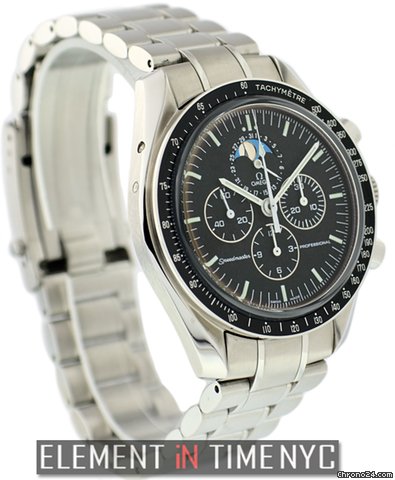 Omega Speedmaster Moonphase Black Dial 3576.50 WATCHES 2